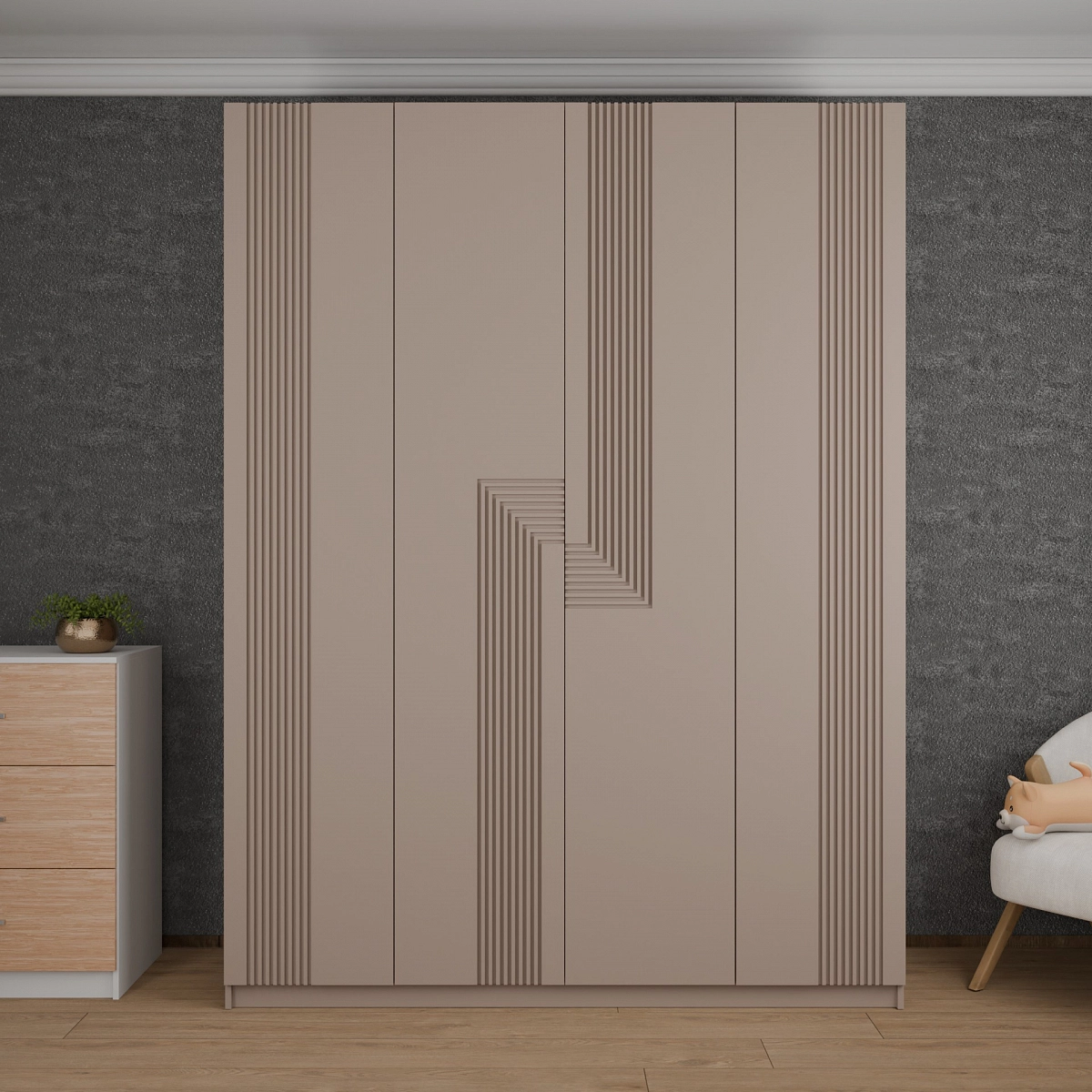 Мебельный фасад Ригель Кашемир